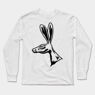 Dark Hare Long Sleeve T-Shirt